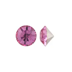 Preciosa Crystal Maxima Chaton 5.25mm (SS24) Rose (Package of 50)