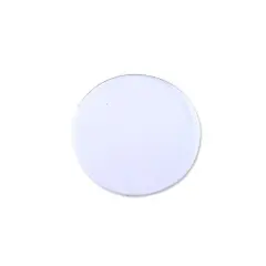 JewelrySupply Plastic Disc 1/2" Clear (10-Pcs)