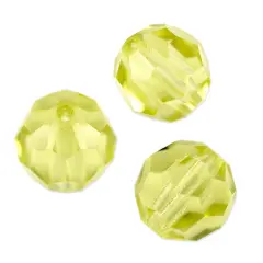 Preciosa Crystal Round Bead 4mm Jonquil (Package of 20)