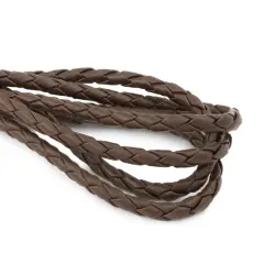 Bolo Cord Leatherette Brown
