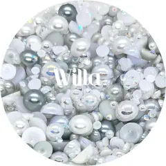 Flatback Pearl & Rhinestone Mix - Willa by Glitter Heart Co.&trade;