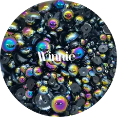 Flatback Resin Pearl Mix - Winnie by Glitter Heart Co.&trade;