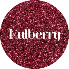 Polyester Glitter - Mulberry by Glitter Heart Co.&trade;