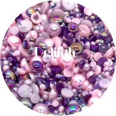 Flatback Pearl & Rhinestone Mix - Delilah by Glitter Heart Co.&trade;