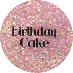 Polyester Glitter - Birthday Cake by Glitter Heart Co.&trade;