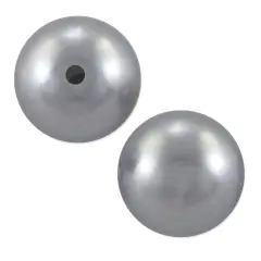 Preciosa Crystal Nacre Round Pearl 4mm Light Grey (Package of 40)