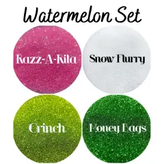 Glitter Watermelon Set by Glitter Heart Co.&trade;