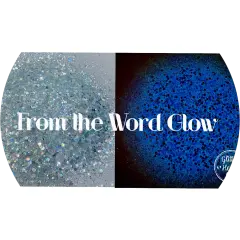 Polyester Glitter - From the Word Glow - Glow in the Dark by Glitter Heart Co.&trade;