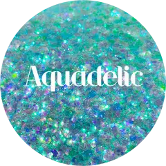 Polyester Glitter - Aquadelic by Glitter Heart Co.&trade;