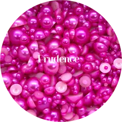 Flatback Resin Pearl Mix - Prudence by Glitter Heart Co.&trade;