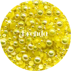 Flatback Pearl Mix - Brenda by Glitter Heart Co.&trade;