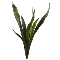 Snake Plant Spray: Set of 12, 27-Inch, Real Touch Leaves by Floral Home&reg;