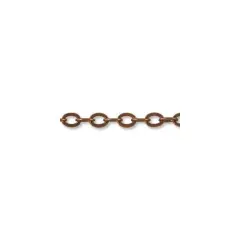 JewelrySupply Chain - Cable 3mm Antique Copper Plated (Foot)
