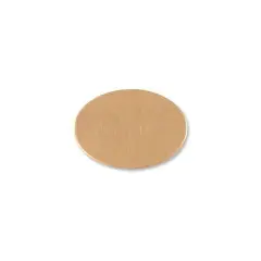 JewelrySupply Copper Oval Blank 1" x 3/4"