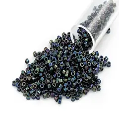 Miyuki Delica Seed Bead 11/0 Iris Black