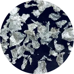 Polyester Glitter - Silver Flakes by Glitter Heart Co.&trade;