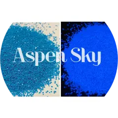 Polyester Glitter - Aspen Sky - Glow in the Dark by Glitter Heart Co.&trade;