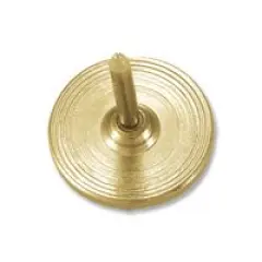 JewelrySupply Scatter Pins 9.5x9.5mm Gold Plated (10-Pcs)