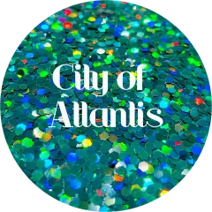 Polyester Glitter - City of Atlantis by Glitter Heart Co.&trade;