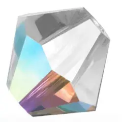 Preciosa Bicone Beads - Crystal AB - 288 Pieces - Preciosa Crystal Bead - Bicone 6mm CRYSTAL AB