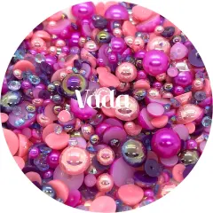 Flatback Pearl & Rhinestone Mix - Vada by Glitter Heart Co.&trade;
