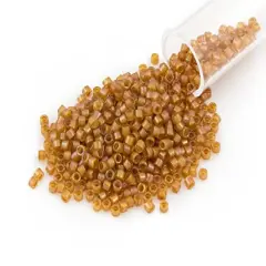 Miyuki Delica Seed Bead 11/0 Color Lined Caramel