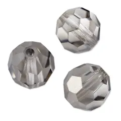 Preciosa Crystal Round Bead 6mm Crystal Velvet (Package of 20)
