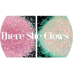 Polyester Glitter - There She Glows - Glow in the Dark by Glitter Heart Co.&trade;