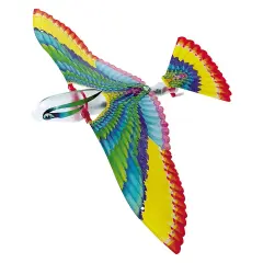 Schylling Flying Bird Mechanical Toy, Wind Up with Moving Wings and 16" Wingspan