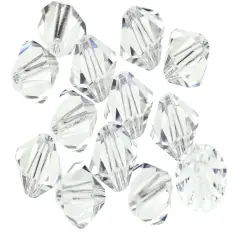 Preciosa Crystal 5328 Crystal 6mm Bicone Beads Pack of 144 pcs