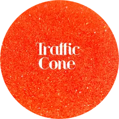 Polyester Glitter - Traffic Cone by Glitter Heart Co.&trade;