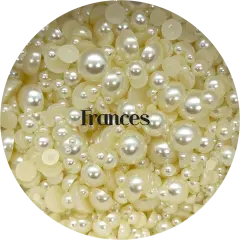 Flatback Resin Pearl Mix - Frances by Glitter Heart Co.&trade;