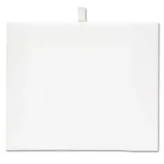 Display Pad 1/2 Size White Leatherette