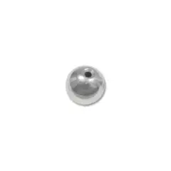JewelrySupply Memory Wire End Caps 3mm Silver Plated (Package of 10)
