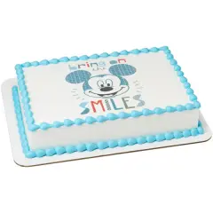 Disney Baby Mickey Edible Cake Topper Image - 1/4 Sheet