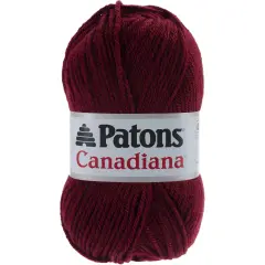 (Pack of 3) Patons Canadiana Yarn - Solids-Burgundy