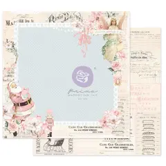 Prima Marketing Inc Christmas Sparkle Collection 12x12 Sheet - Winter Sparkle -, 12"x12" W/ Foil Detail 655350997656 (10 SHEETS)