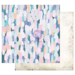 Prima Marketing Inc Watercolor Floral Collection 12x12 Sheet - Artful Brushstrokes - 10 Sheet W/ Foil Details / Paper 655350849825