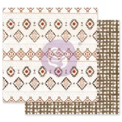 Prima Marketing Inc Golden Desert Collection 12x12 Sheet - Rugs On Rugs - W/ Foil Details 655350849542 (10 SHEETs)
