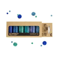 Prima Marketing Inc Art Ingredients - Glitter Set - Caribbean Sea 7G Bottle Set Of 6 655350961565