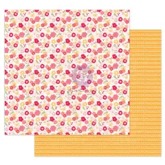 Prima Marketing Inc Julie N Solecito Collection 12x12 Sheet - Florecitas -, 12"x12" With Foil Detail 655350913434 (10 SHEETS)