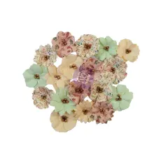 Prima Marketing Inc Hello Pink Collection Flowers - Cozy Evening - 18 Pcs / 1.5" 655350655112