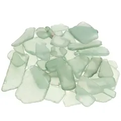 Sea Glass 11 Ounces Olive Green Sea Glass - Bulk Seaglass Pieces for Beach Decor & Crafts