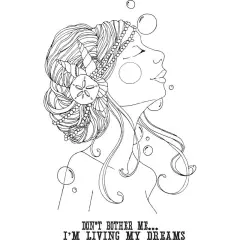 Prima Marketing Inc Sirena Bloom Cling Rubber Stamps, 8x6 - 655350980344