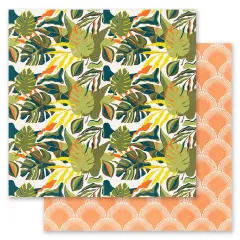 Majestic Collection 12x12 Sheet - Bloom Baby - 12x12 in, w foil details (10 SHEETS)