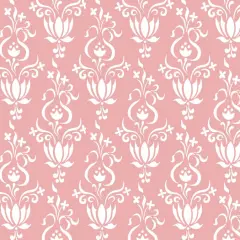 Tulip Wallpaper Design Wall Stencil | 3621 by Designer Stencils | Floral Stencils | Reusable Art Craft Stencils for Painting on Walls, Canvas, Wood | Reusable Plastic Paint Stencil for Home Makeover | Easy to Use & Clean Art Stencil