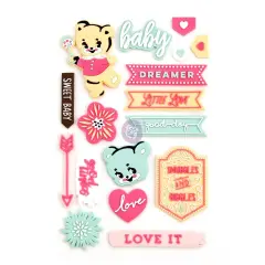 Prima Marketing Inc Prima Marketing Heaven Sent 2 - Rubber Shapes 655350595425