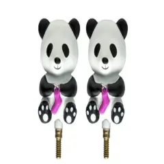 HiyaHiya Interchangeable Panda Cable Stoppers - Large Multicolor