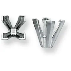 Platinum 4 Prong Princess V-End Setting 4.5mm