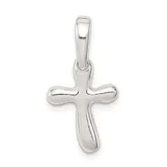 Sterling Silver Cross Charm Jewerly 23mm x 12mm